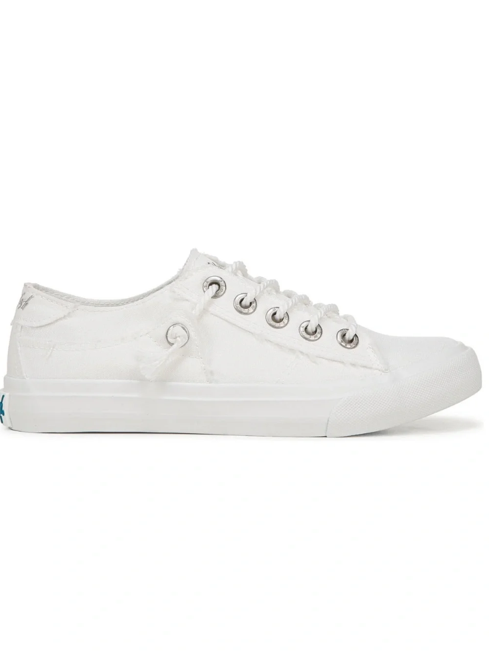 Blowfish Malibu Women’s White Canvas Slip-On Sneakers